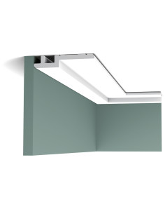 Orac Decor Cornisa 200X3,1X15,5 Cm C395 Steps