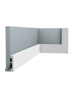 Orac Decor Cornisa 230X6,6X1,3 Cm Dx157-2300 Ral 9003