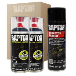 2 x SPRAY PINTURA RAPTOR 2K...