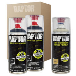 2 x SPRAY PINTURA RAPTOR 2K...