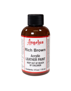 Pintura Cuero Y Polipiel Angelus Rich Brown 118 Ml