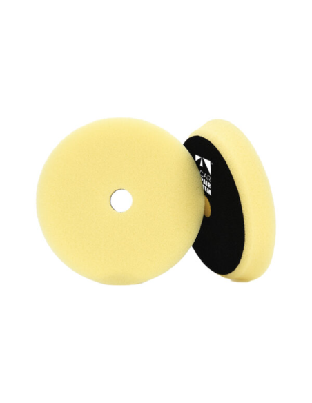 Esponja De Pulir Media Amarilla 7" Base 152 Mm Exterior 180 Mm