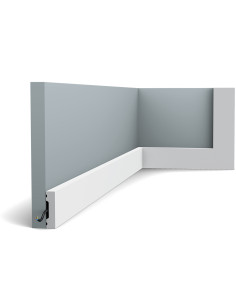 Orac Decor Perfil Multifuncional 200X4X1 Cm Sx162 Ral 9003
