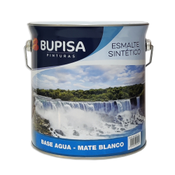 ESMALTE AL AGUA MATE BLANCO...