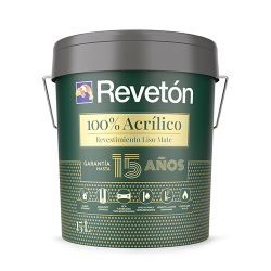 REVETON LISO 100% ACRILICO...