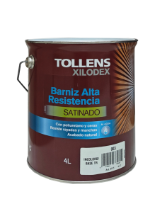 Barniz Alta Resistencia Al Agua Satinado Interior 4 Lt