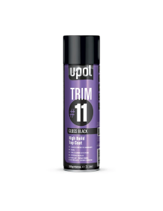 Spray Premium Trim 11 Negro Brillante U-Pol 450 Ml