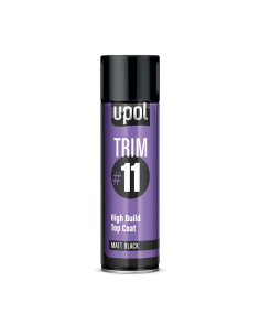 Spray Premium Trim 11 Negro Mate U-Pol 450 Ml