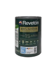 REVETON LISO 100% ACRILICO...