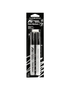 Set 2 Rotuladores Vacío Con 2 Puntas 2-4Mm
