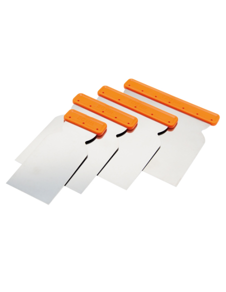 Juego Espátulas Carrocero Inox Pro