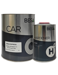 Kit Aparejo Hs Besa-Express Gris Claro 7035 + E-202 5 Lt