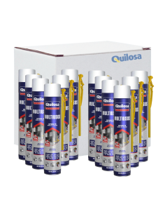 Caja 12 Uds. Espuma Poliuretano Orbafoam Multiusos Manual...