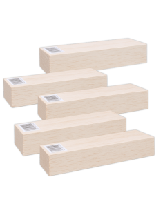 5 Bloques Madera De Balsa Lumberind Ecuador 50X50X300 Mm