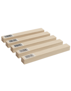 5 Bloques Madera De Balsa Lumberind Ecuador 25X25X300 Mm