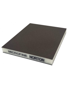 Esponja Lija Doble Cara Norton Microfina 120X98X12 Mm