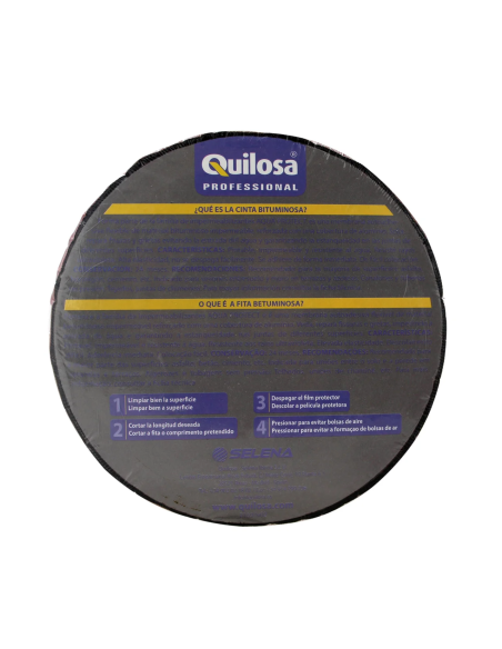 Cinta Bituminosa Impermeable Aluminio 10 Cm X 10 Mts
