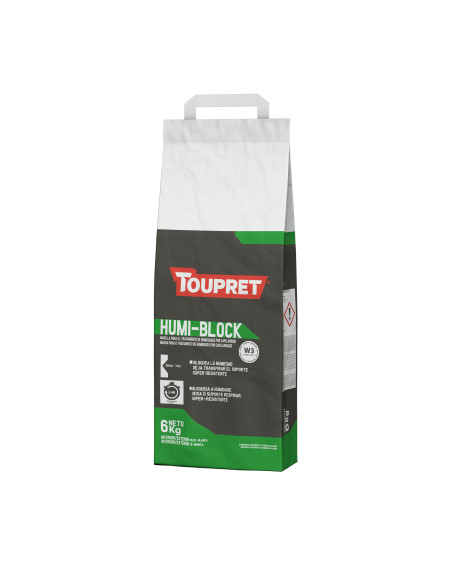 Toupret Masilla Antihumedad Humi-Block 6 Kg