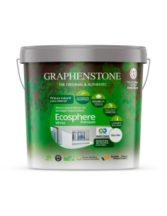 Pintura Interior a la Cal Ecológica Ecosphere Blanco 4 Lt