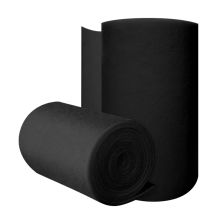 Filtro Poliéster Manta Impregnada Carbón Activado 1x20 mts
