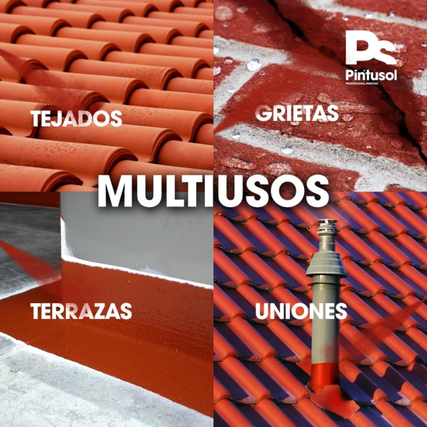 Spray Pintura Antigoteras Rojo Teja Pintusol 400 Ml