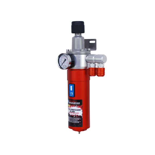 Filtro Purificador - Regulador Aire Salida doble 5000X Sagola