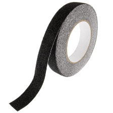 Cinta Adhesiva Antideslizante Negro A-074 10 mts X 25 mm