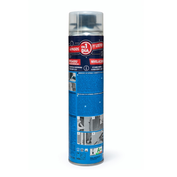 Caja 12 Uds. Espuma Fijadora Placas Pladur 840 Ml