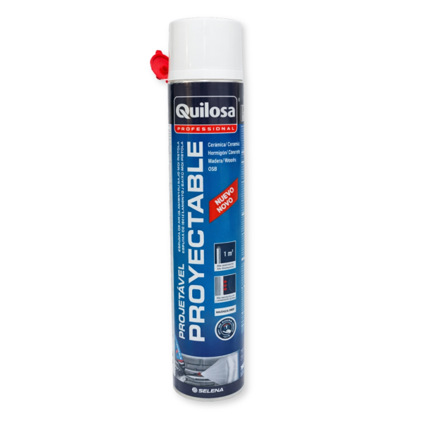 Espuma PU De Aislamiento Bajo Mdi Proyectable Pistola Quilosa 700 Ml