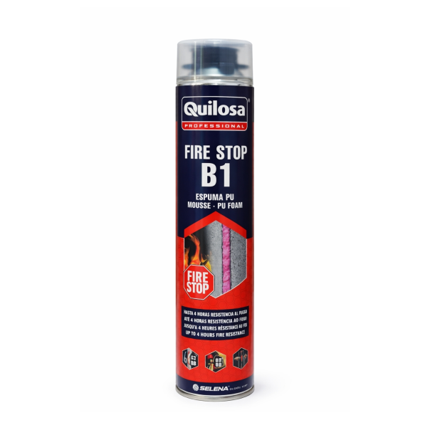 Espuma PU Contra Incendios Orbafoam Fire Stop B1 Pistola 750 Ml