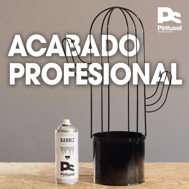 Spray Barniz Acrílico Brillante Pintusol 400 Ml