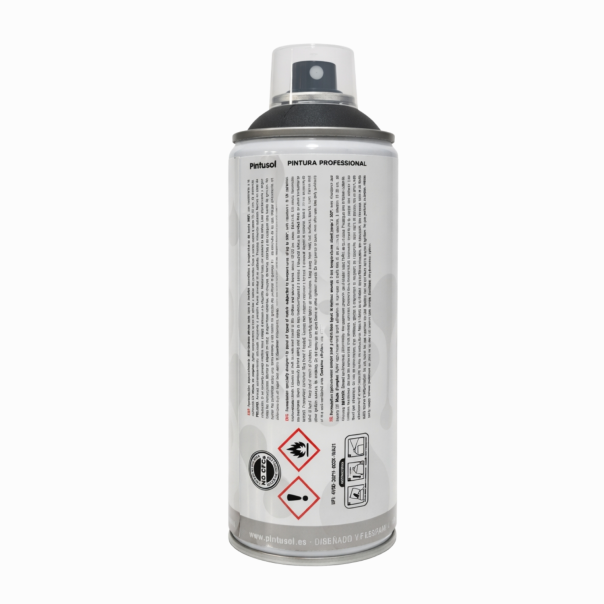Spray Pintura Negro Anticalórico 500 ºC Pintusol 400 Ml
