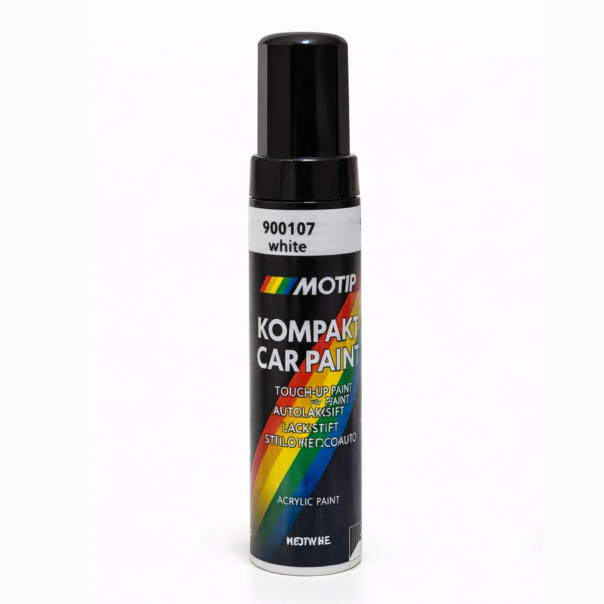 Pincel De Retoques Blanco Brillante Liso Motip 12 Ml