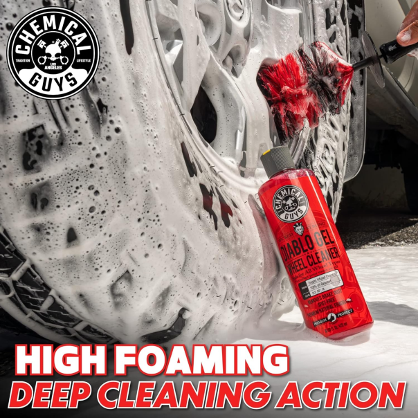 Chemical Guys Limpiador De Ruedas Diablo Gel Whell Cleaner Concentrado 473 Ml