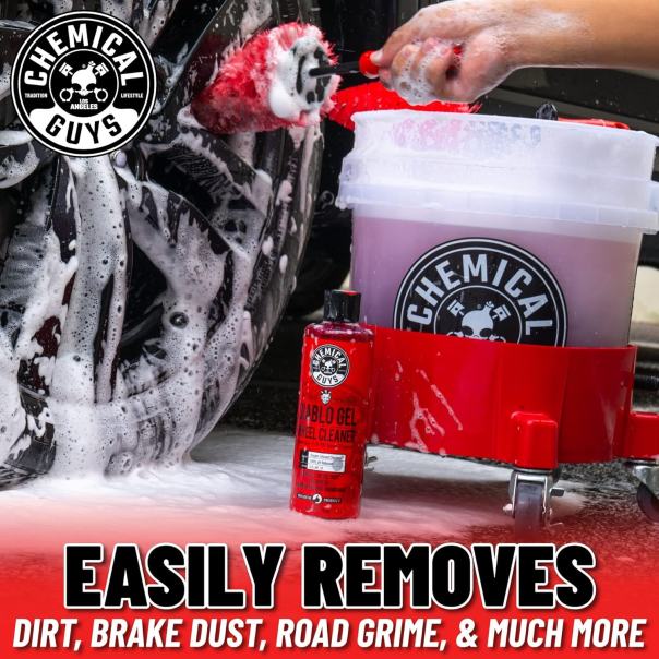 Chemical Guys Limpiador De Ruedas Diablo Gel Whell Cleaner Concentrado 473 Ml