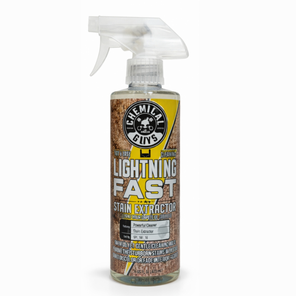 Chemical Guys Eliminador Manchas Ultrarapido Para Tejidos 473 Ml