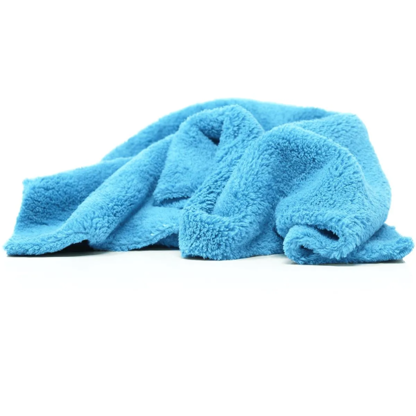 Paño De Microfibra Sin Bordes, 550 g/m² 40x40 cm Azul Claro