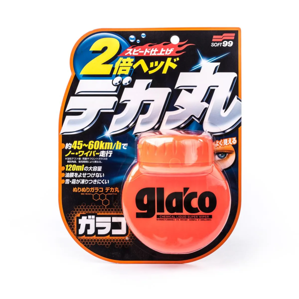 Sellador Limpiador De Cristales Glaco Glass Roll-On Todo en 1 120 Ml