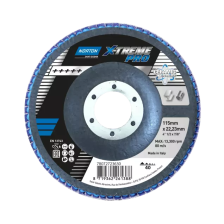 Discos de Láminas Norton X-treme Pro R928 125x22 mm P80