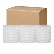 Caja 100 Tapas Para Vasos Medidores Sagola 400 Ml