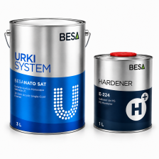 Pintura Monocapa Acrilica Satinado 2 Comp. Besa-Nato 3:1...