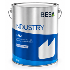 Imprimación Para Hierro Secado Rápido Gris Medio F-862...